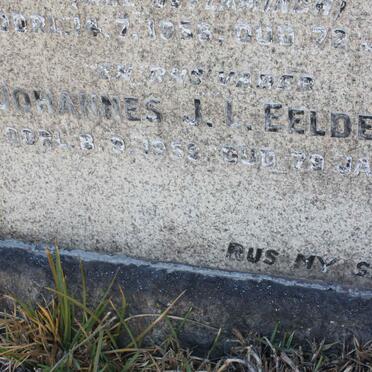 EELDERS Johannes J.L. -1959