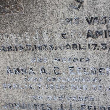 FLAMINGH ? J. ?, de 1838-1912 :: EELDERS Anna A.C. nee DE FLAMINGH -1956