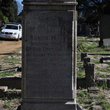 GALPIN George Luck -1941 &amp; Agnes Mary -1923 