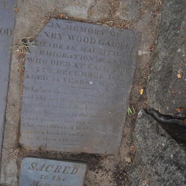 GABB Henry Wood -1851 :: JONES W.C.J. 1854-1857