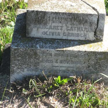 GARISCH Margaret Catherine Olivia 1836-1896
