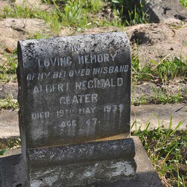 GEATER Albert Reginald -1939