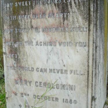 GEROLOMINI Mary 1886-1948