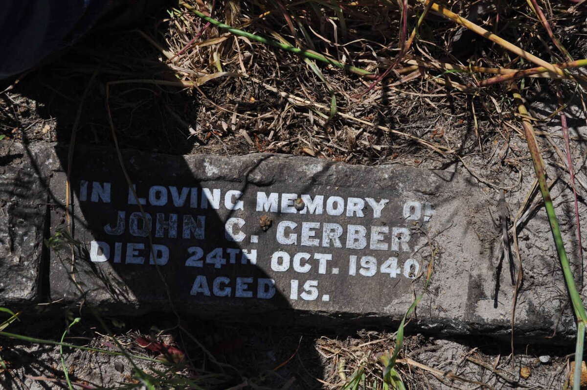 GERBER John C. -1940