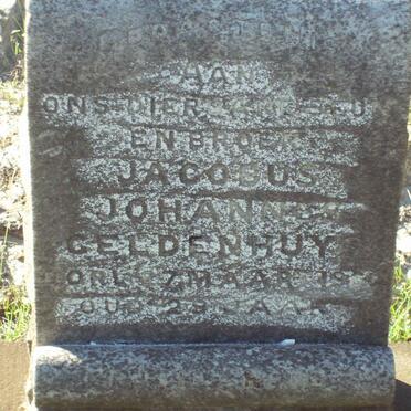 GELDENHUYS Jacobus Johannes  19??