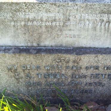 GEYER Johan Wilhelm Schnaar  -1927 :: YOUNG I.A. nee GEYER 19?7