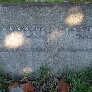 GIJN A.M.W. 1885-1956, van &amp; J. HAVEMAN 1895-1956