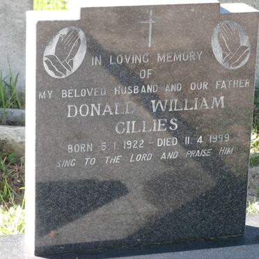 GILLIES Donald William 1922-1999