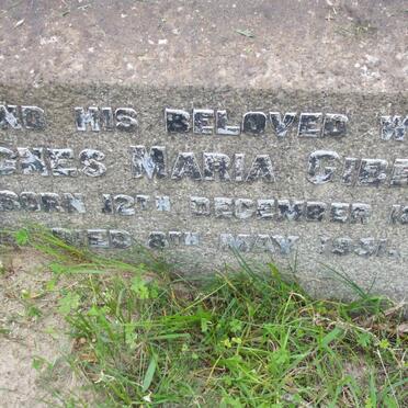 GIBBON Agnes Maria 1846-1931