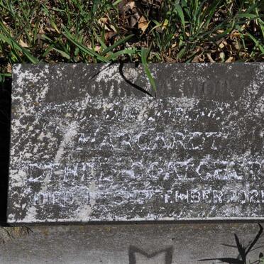 GOATCHER Margaret Ethel -1921