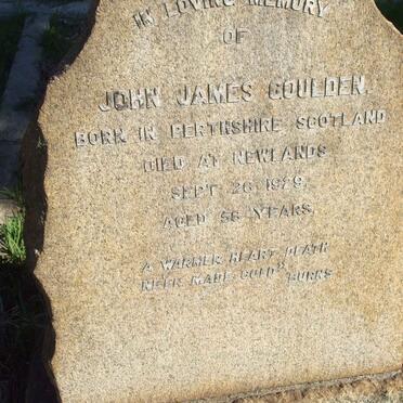 GOULDEN John James  -1929 