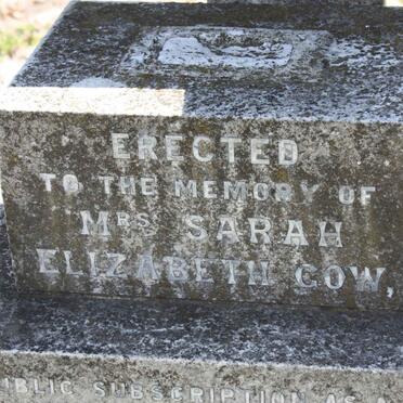 GOW Sarah Elizabeth -1909