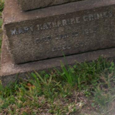 GRIMES Mary Katharine -1921