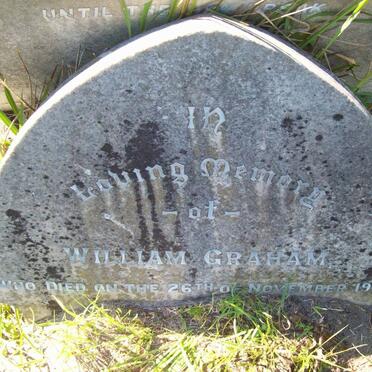GRAHAM William -1922