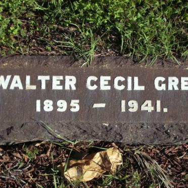 GREY Walter Cecil 1895-1941