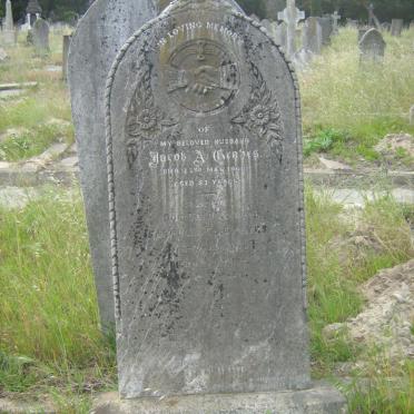 GRAVES Jacob A. -1908 &amp; Isabella J.C. ADRIAANSE -1921