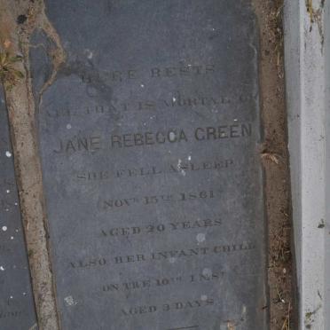 GREEN Jane Rebecca -1861