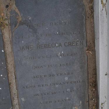 GREEN Jane Rebecca -1861