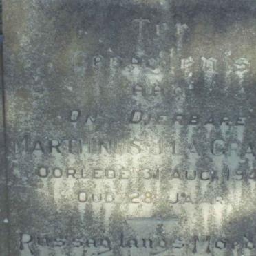 GRANGE Marthinus, la -1941