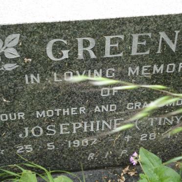 GREEN Josephine 1907-2000