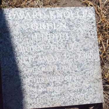 GREEN Edward Knolles 1923-2000