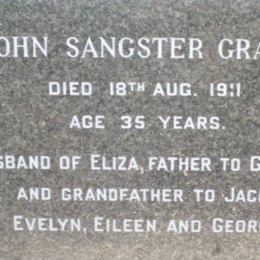 GRANT John Sangster -1911