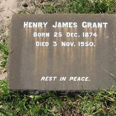 GRANT Henry James 1874-1950