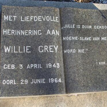 GREY Willie 1943-1964