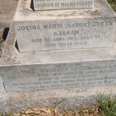 GREEN Arthur Knolles -1917 :: GREEN Rupert Anthony -1918