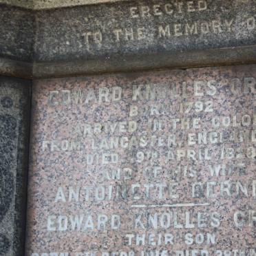 GREEN Edward Knolles 1792-182? &amp; Antionette BERNING ? :: GREEN Edward Knolles 1815-1883