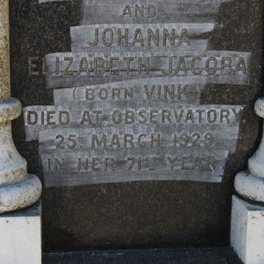 GRIFFITHS Charles William -1901 :: GRIFFITHS Johanna Elizabeth Jacoba nee VINK -1929 :: GRIFFITHS Frank Edward -1920  