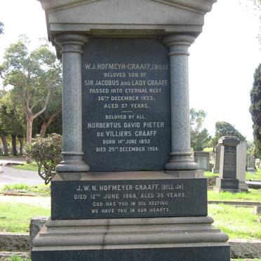 GRAAFF, COMBRINCK :: DE VILLIERS-GRAAFF :: HOFMEYER-GRAAFF :: THEUNISSEN