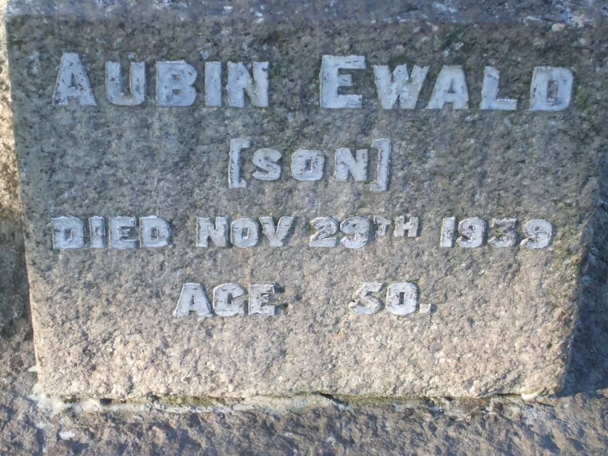 GRUCHY Aubin Ewald, de -1939