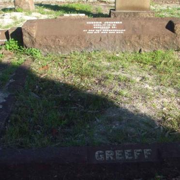 GREEFF Hendrik Johannes -1941