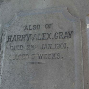 GRAY Harry -1933 :: GRAY Harry Alex -1901
