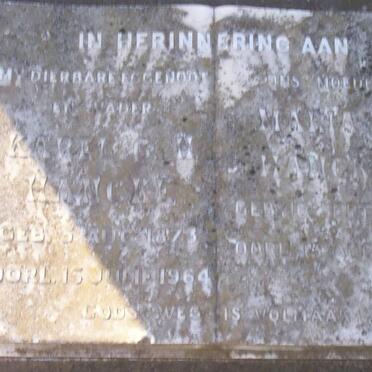 HANCKE Karel G.H. 1873-1964 &amp; Maria F. 1885-1976