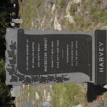 HARVEY Magdeline 1923-1966