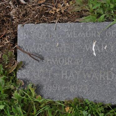 HAYWARD Margaret Mary, SCOTT 1891-1973