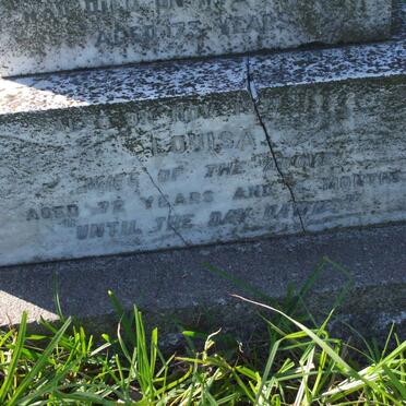 HANSLO Louisa  -1922 