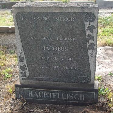 HAUPTFLEISCH Jacobus -1960