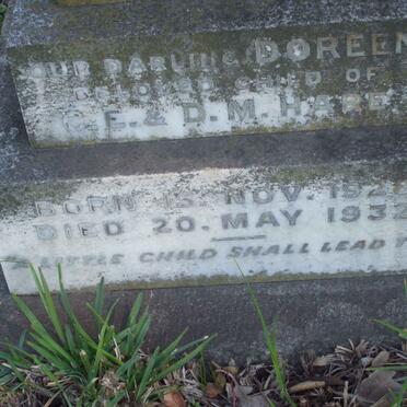 HARE Doreen 1928-1932