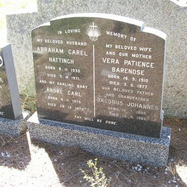 HATTINGH :: BARENDSE