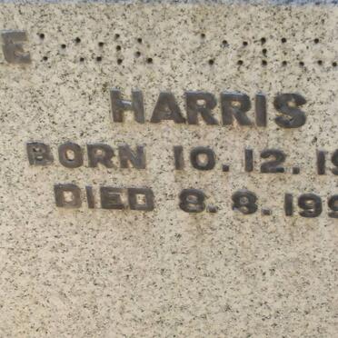 HARRIS Ce? ?? -1921-1990