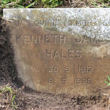 HALES Kenneth James 1912-1986