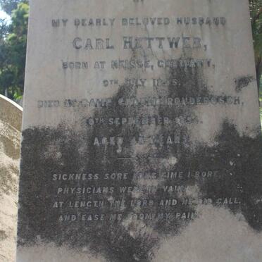 HETTWER Carl 1845-1894