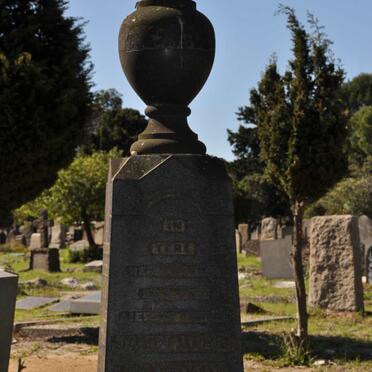 HERHOLDT Jacoba Petronella nee BURGER 1856-1936