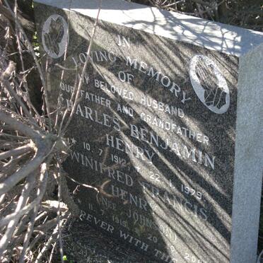 HENRY Charles Benjamin 1912-1979 &amp; Winifred Frances JOHNSON 1915-2001