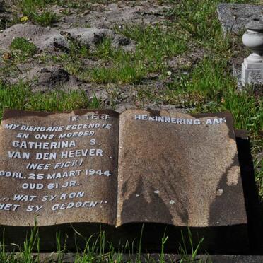 HEEVER Catherina S., van den nee FICK -1944