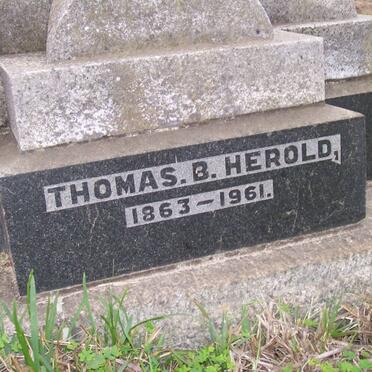 HEROLD Thomas B. 1863-1961