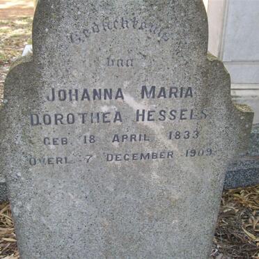 HESSELS Johanna Maria Dorothea 1833-1909